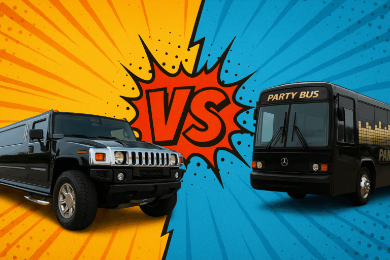 Party Bus vs. Hummer Limo Budapest: Which is the Best Choice for Large Groups?
