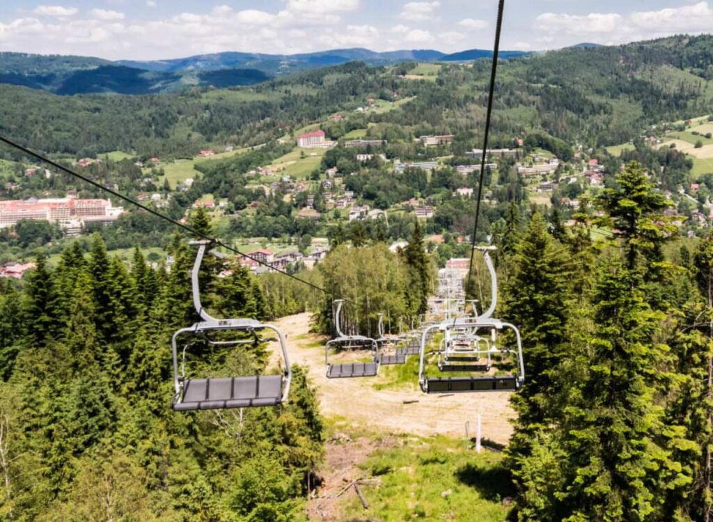 Hidden Budapest photo spots limo experience at Zugliget chairlift hillside escape